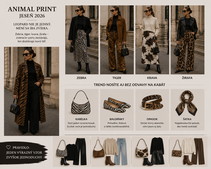 Animal print jeseň 26